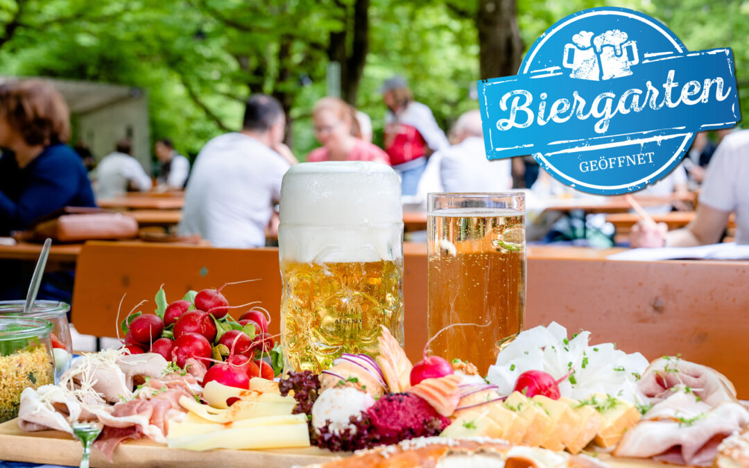 Der Biergarten ist eröffnet